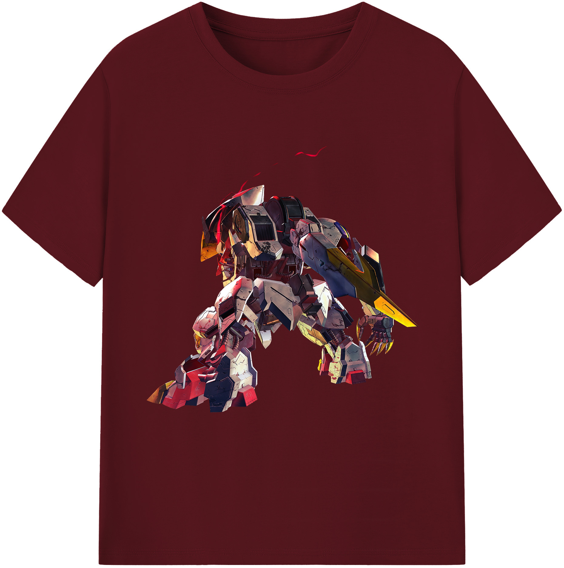 （画像用） 機動戦士ガンダム Mobile Suit Gundam 綿100％半袖Tシャツ（フロントプリント）